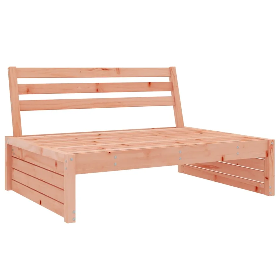 Canapé central de jardin 120x80 cm bois massif douglas - 2