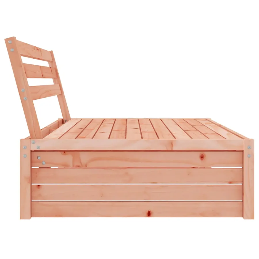 Canapé central de jardin 120x80 cm bois massif douglas - 4