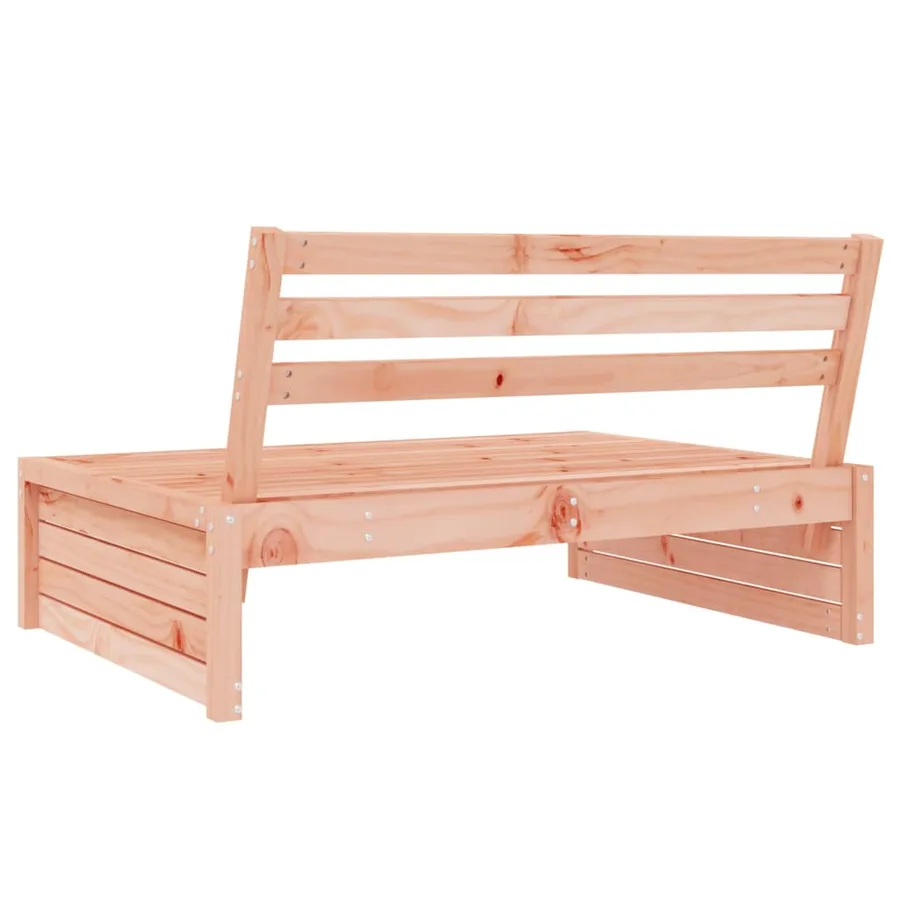 Canapé central de jardin 120x80 cm bois massif douglas - 5