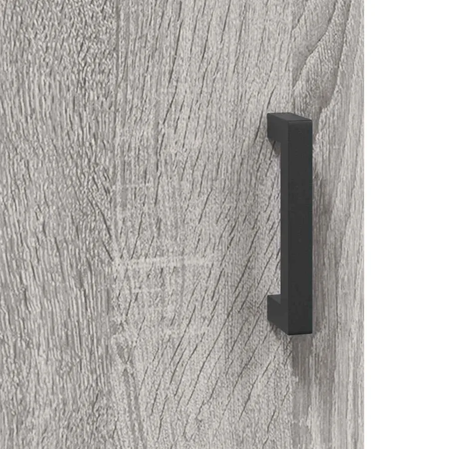 Buffet haut Sonoma gris 69,5x34x180 cm Bois d'ingénierie - 10