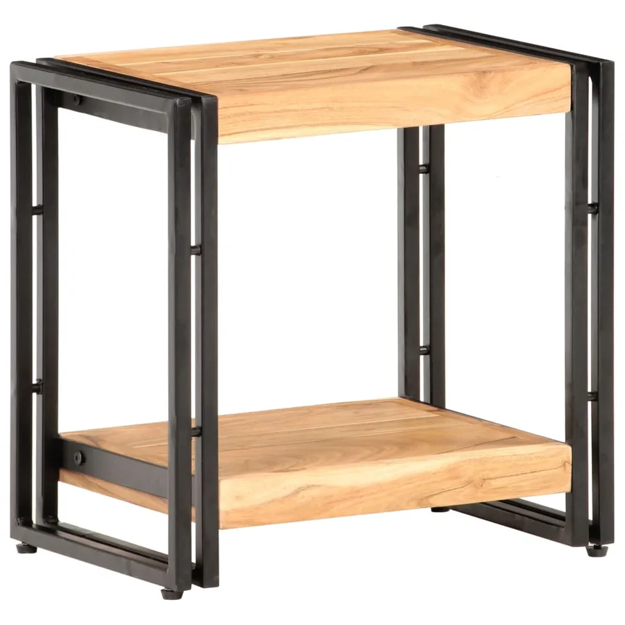 Table d'appoint 40x30x40 cm Bois d'acacia massif - 6