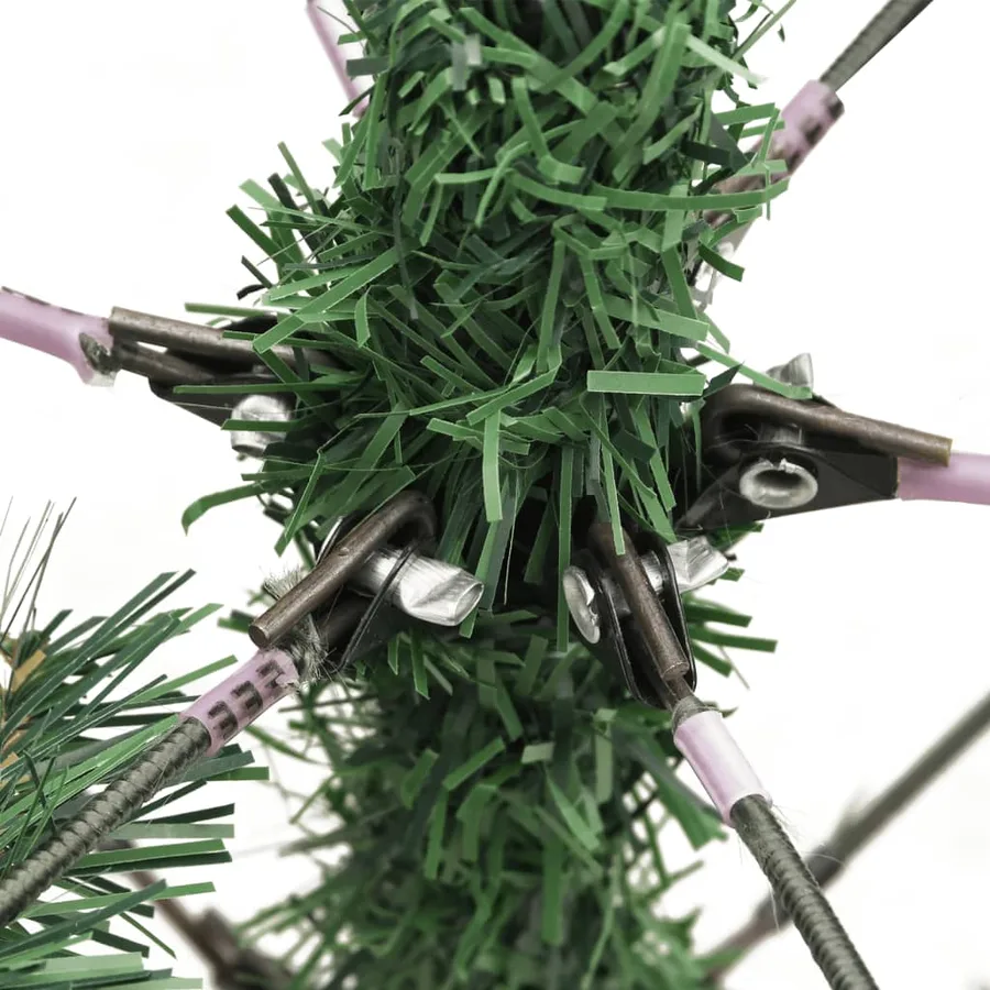 Sapin de Noël artificiel avec pommes de pin et baies 240 cm - 7