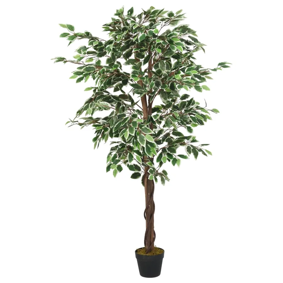 Ficus artificiel 1260 feuilles 200 cm vert - 2