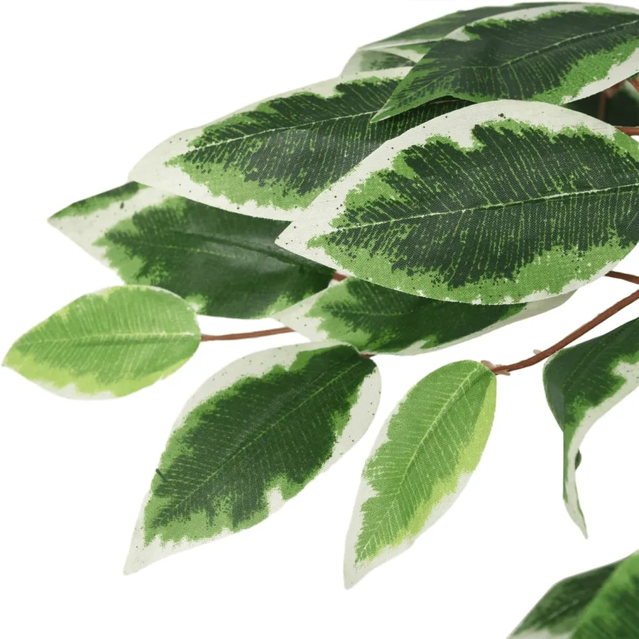 Ficus artificiel 1260 feuilles 200 cm vert - 3