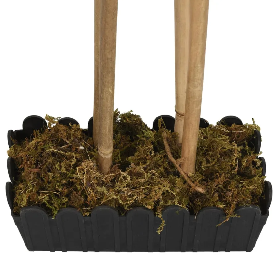 Bambou artificiel 380 feuilles 80 cm vert - 4