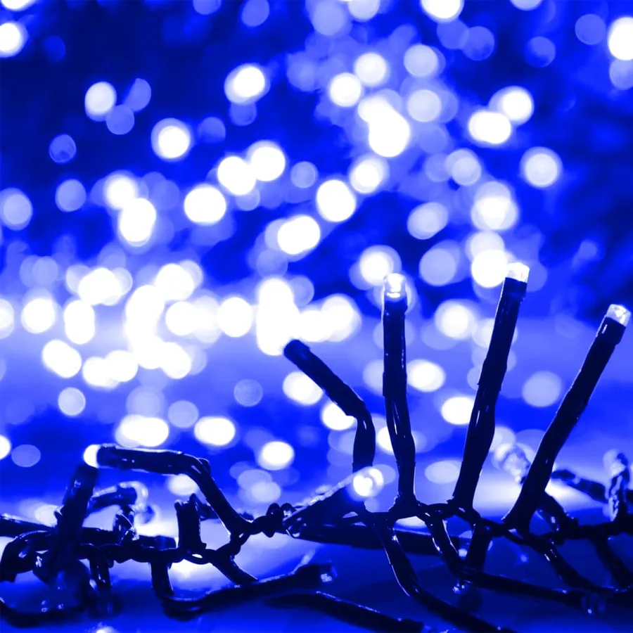 Guirlande lumineuse à LED groupées 2000 LED Bleu PVC - 4