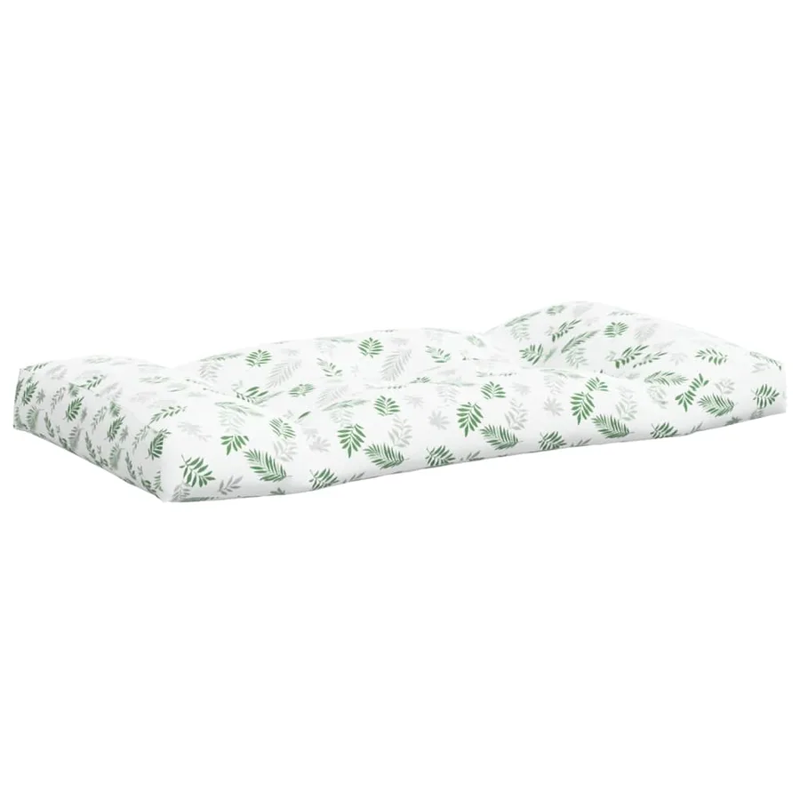 Coussins de palette lot de 3 motif de feuilles tissu Oxford - 7