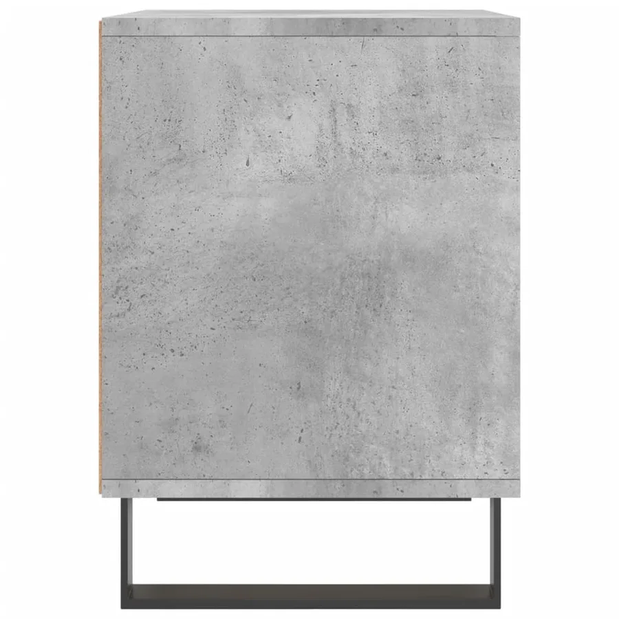 Tables de chevet 2 pcs gris béton 40x35x50 cm bois d’ingénierie - 6