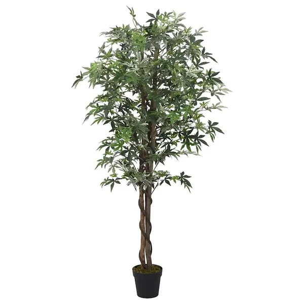 Érable artificiel 224 feuilles 80 cm vert