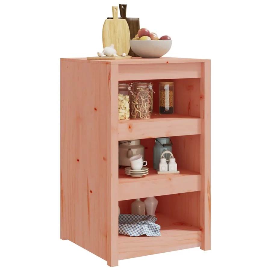Armoire de cuisine d'extérieur MEPPEL 55x55x92 cm bois massif douglas - 3