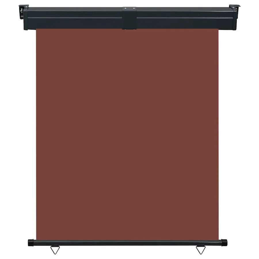 Auvent latéral de balcon 145x250 cm Marron - 2
