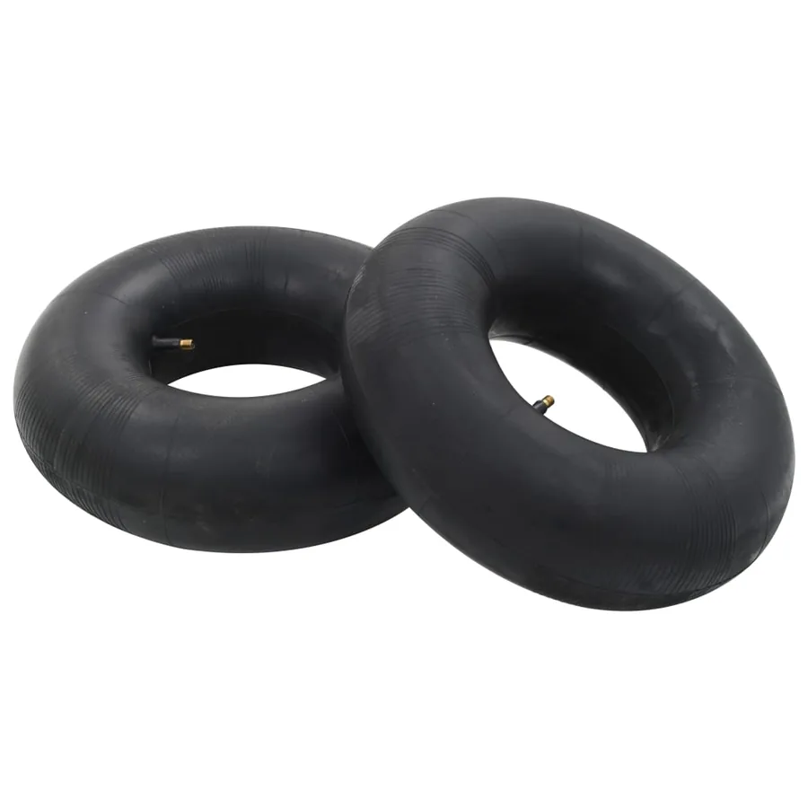 Chambres à air de brouette 2 pcs 15x6.00-6 Caoutchouc