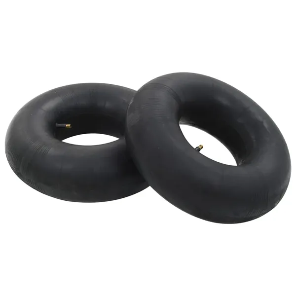 Chambres à air de brouette 2 pcs 15x6.00-6 Caoutchouc