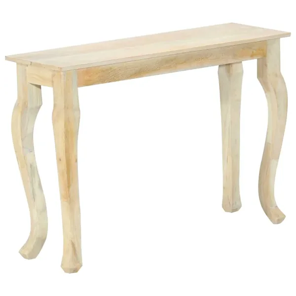 Console 110x35x77 cm en bois de manguier massif