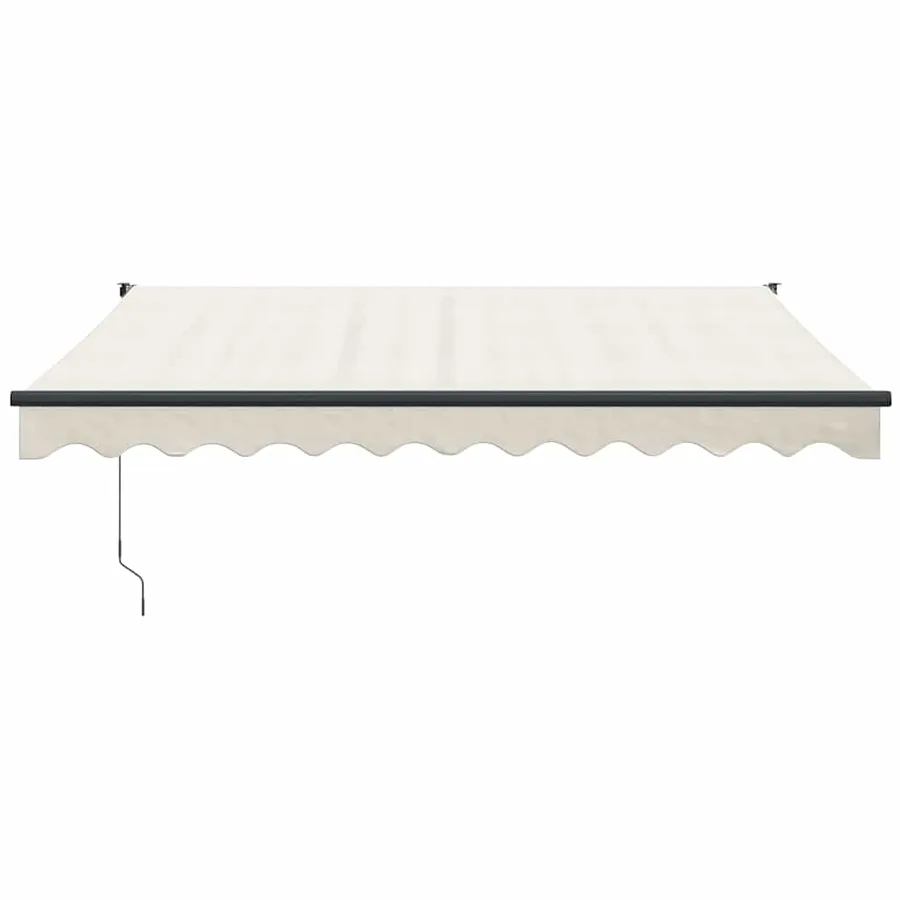 Auvent rétractable automatique crème 3,5x2,5 m - 3