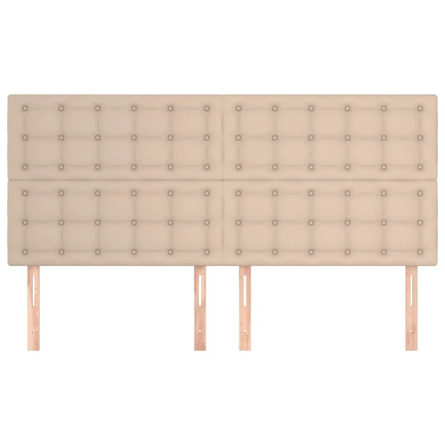 Tête de lit Cappuccino 160x5x118/128 cm Similicuir - 3