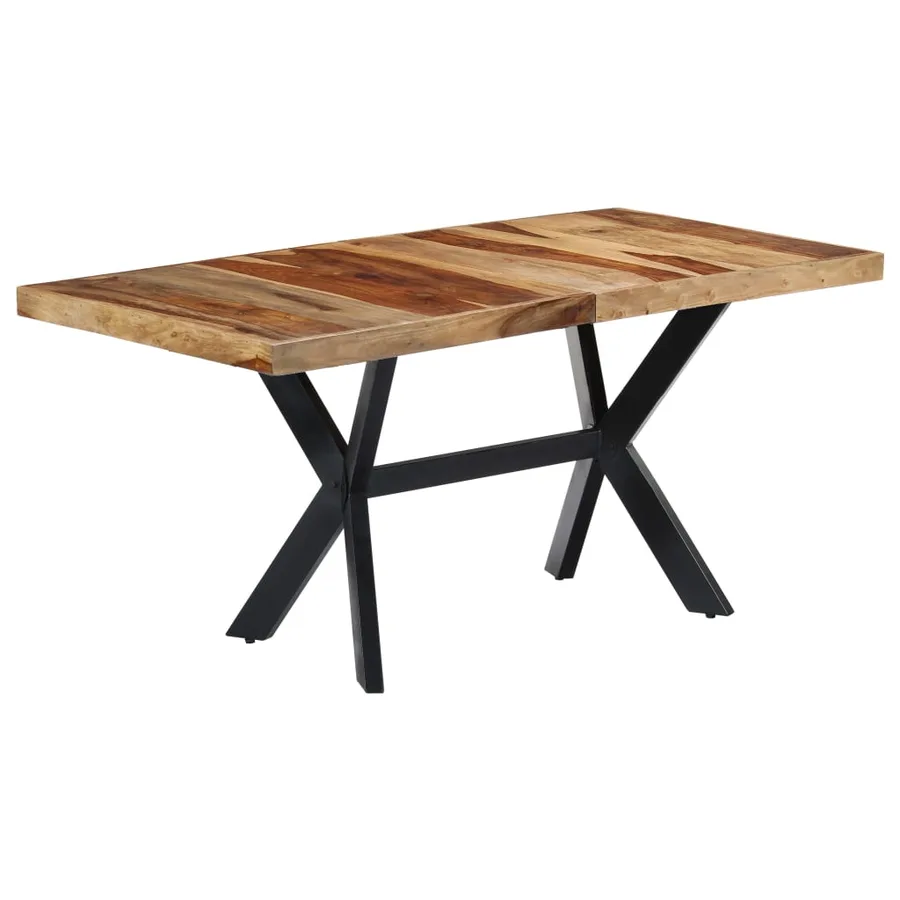 Table à manger 140x70x75 cm Bois massif - 9