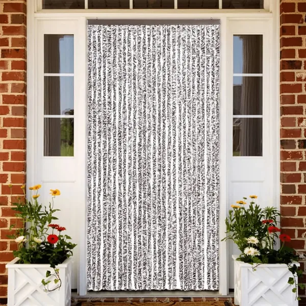 Moustiquaire marron et beige 118x220 cm chenille
