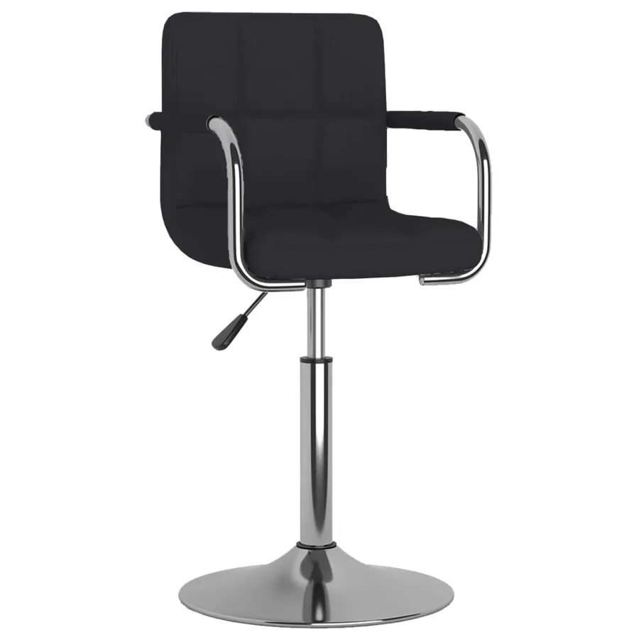Tabouret de bar Noir Tissu - 2