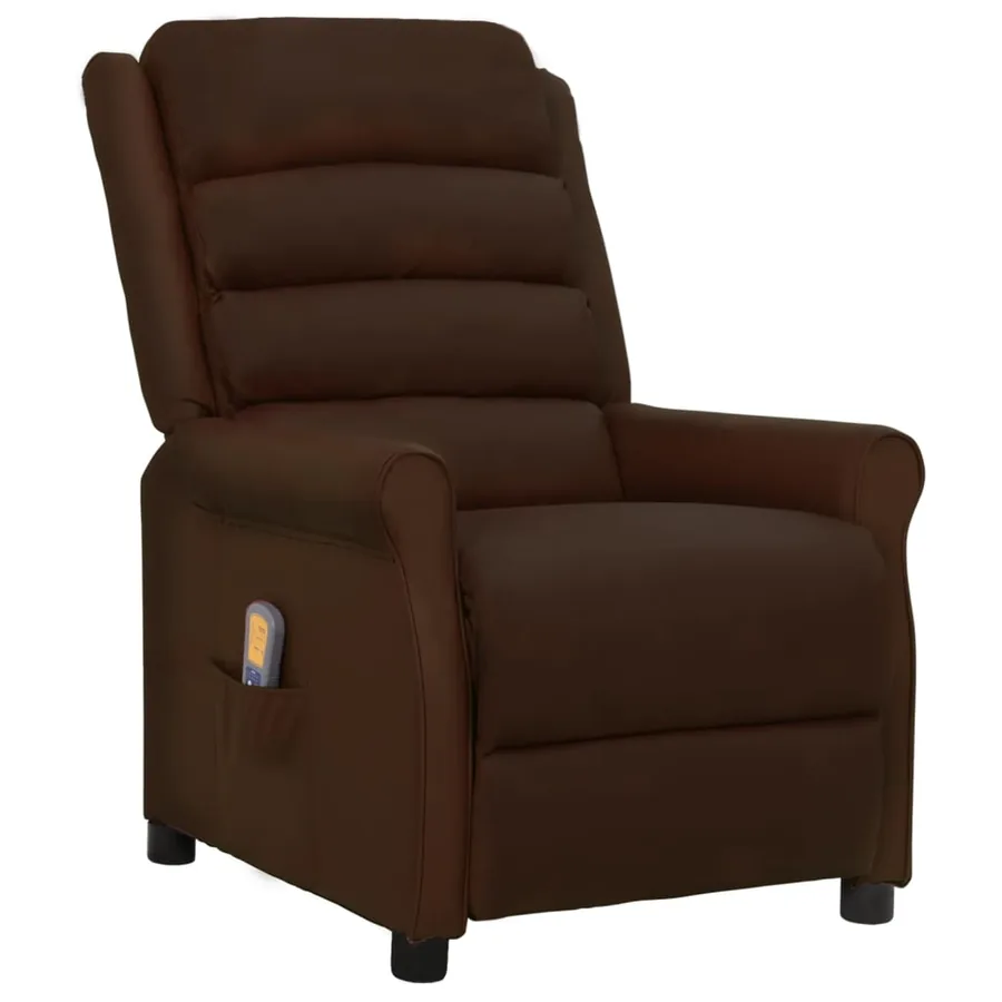 Fauteuil de massage Marron Similicuir