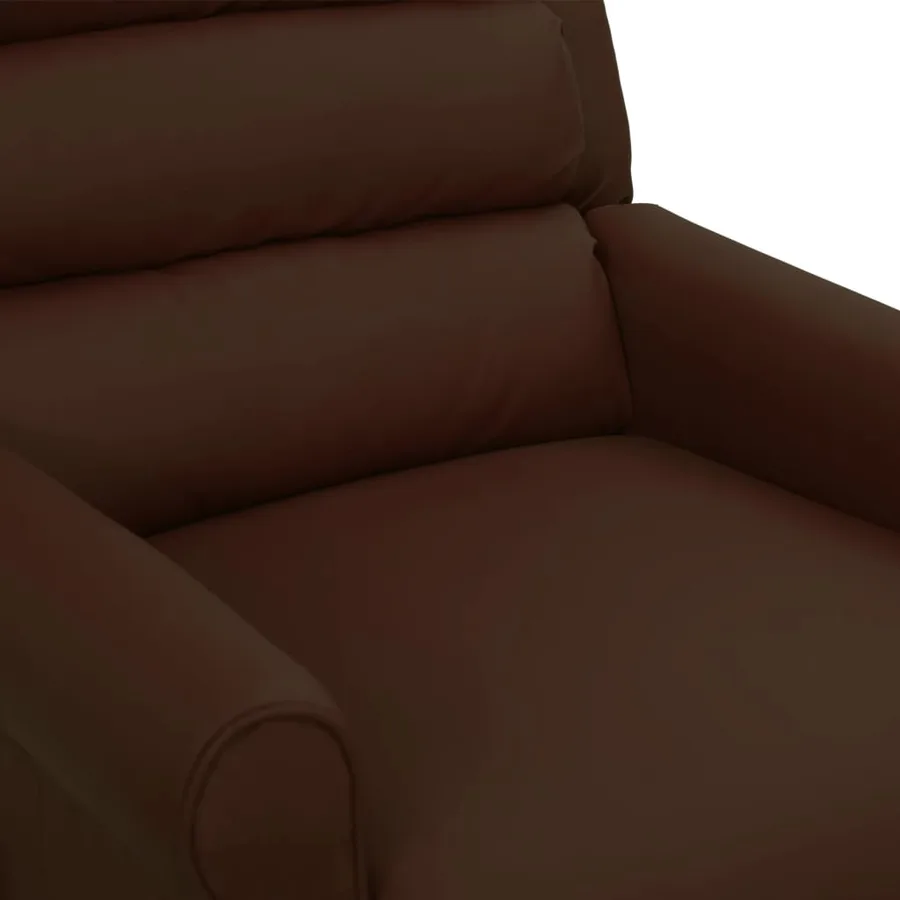 Fauteuil de massage Marron Similicuir - 6