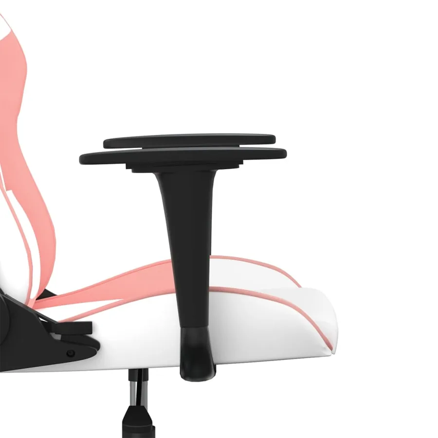 Chaise de jeu Blanc et rose Similicuir - 10