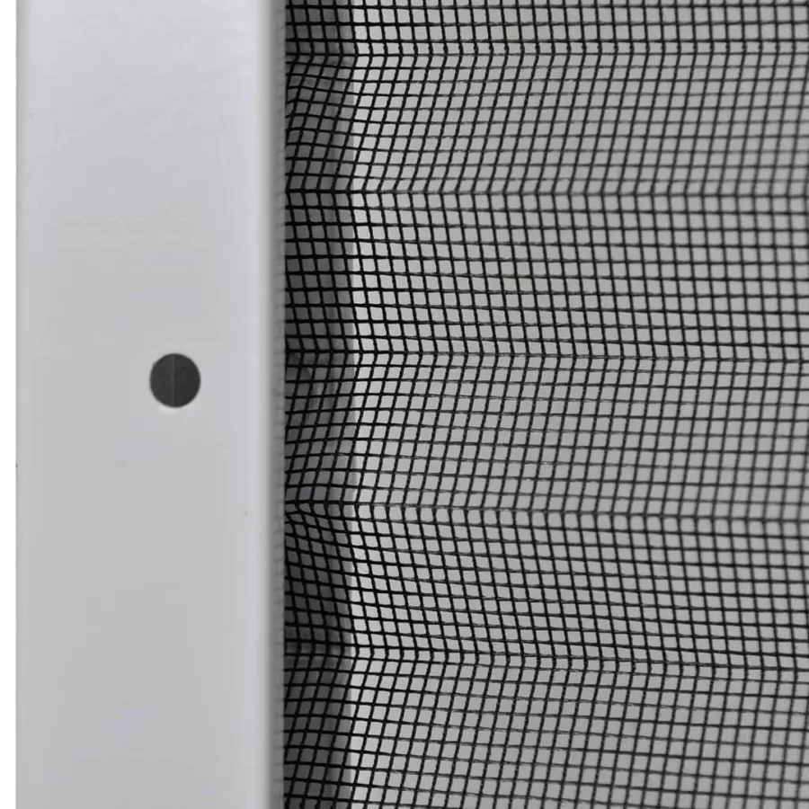 Moustiquaire plissée pour fenêtre 160 x 80 cm avec store occultant - 8
