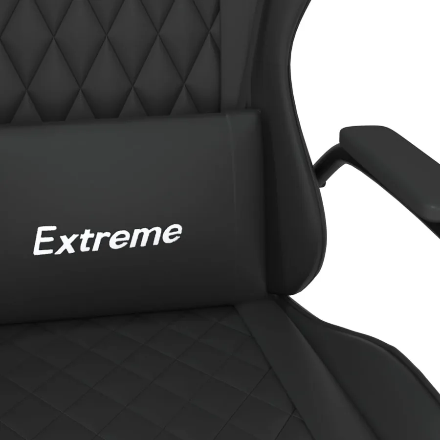 Chaise de jeu Noir Similicuir - 11