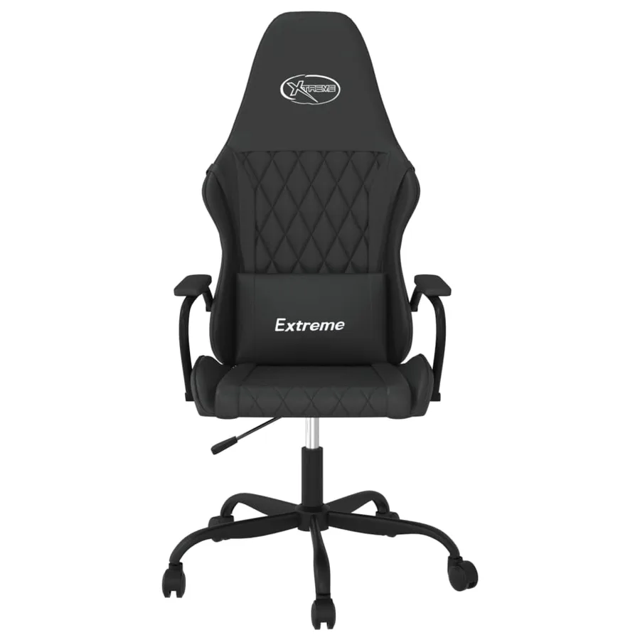 Chaise de jeu Noir Similicuir - 3
