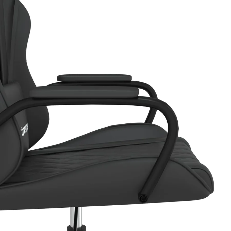 Chaise de jeu Noir Similicuir - 8