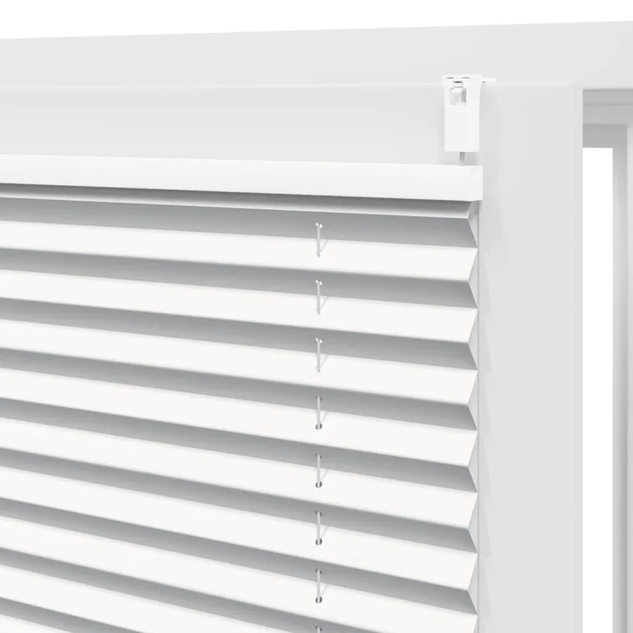 Store plissé 70x100 cm Blanc - 7