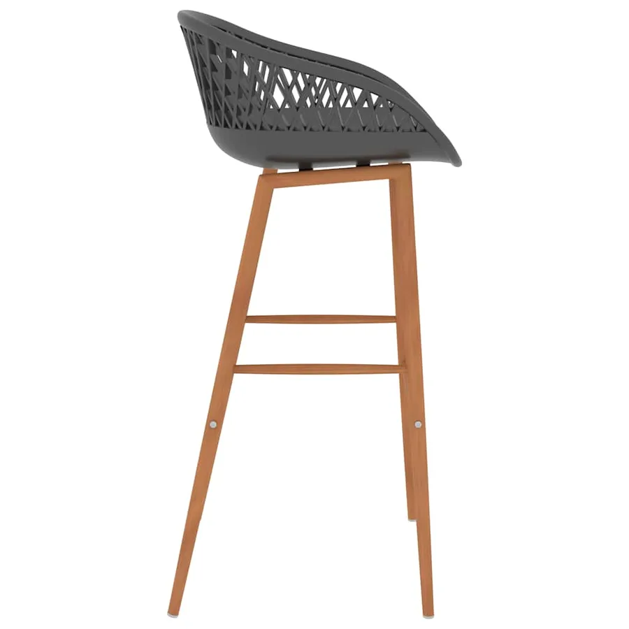 Ensemble de bar 5 pcs Noir et gris - 9