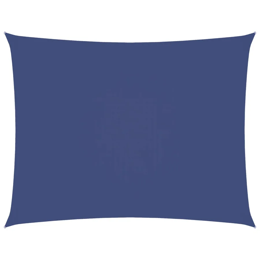 Voile de parasol tissu oxford rectangulaire 2,5x3,5 m bleu - 2