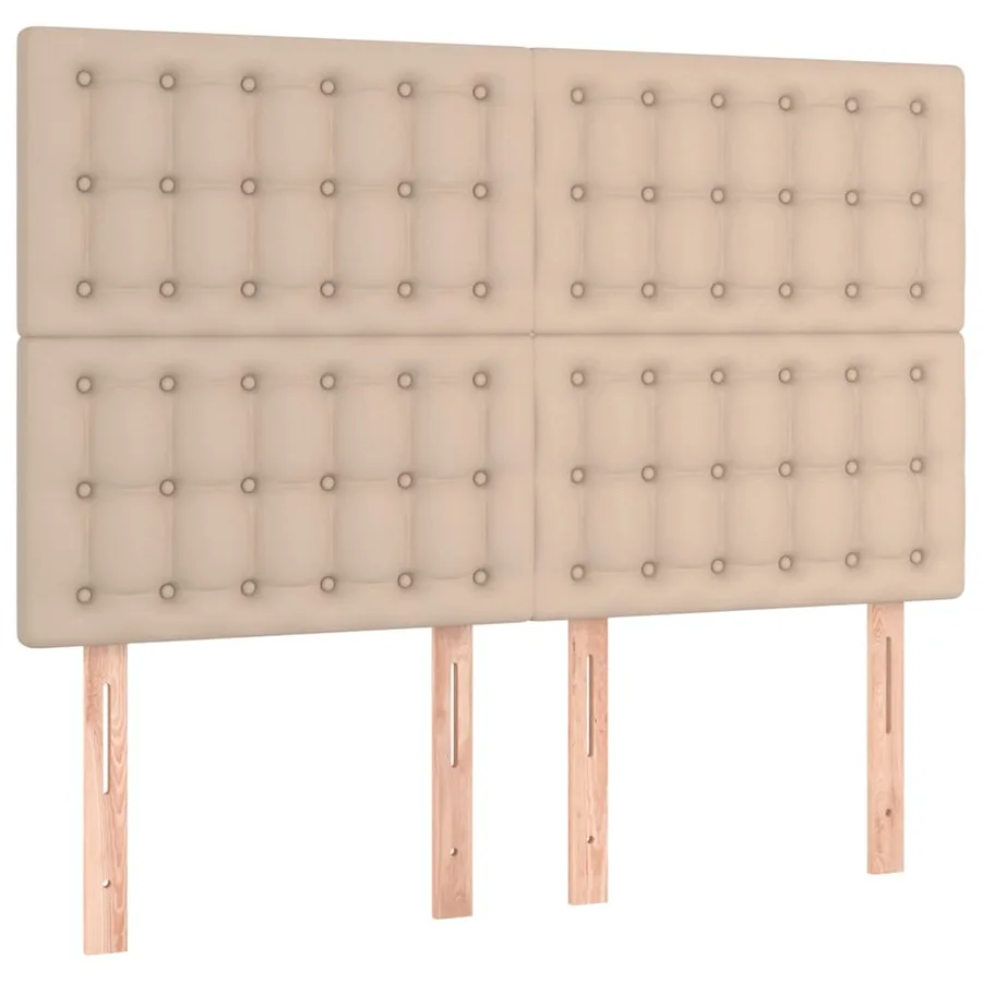 Tête de lit Cappuccino 144 x 5 x 118/128 cm Similicuir - 2