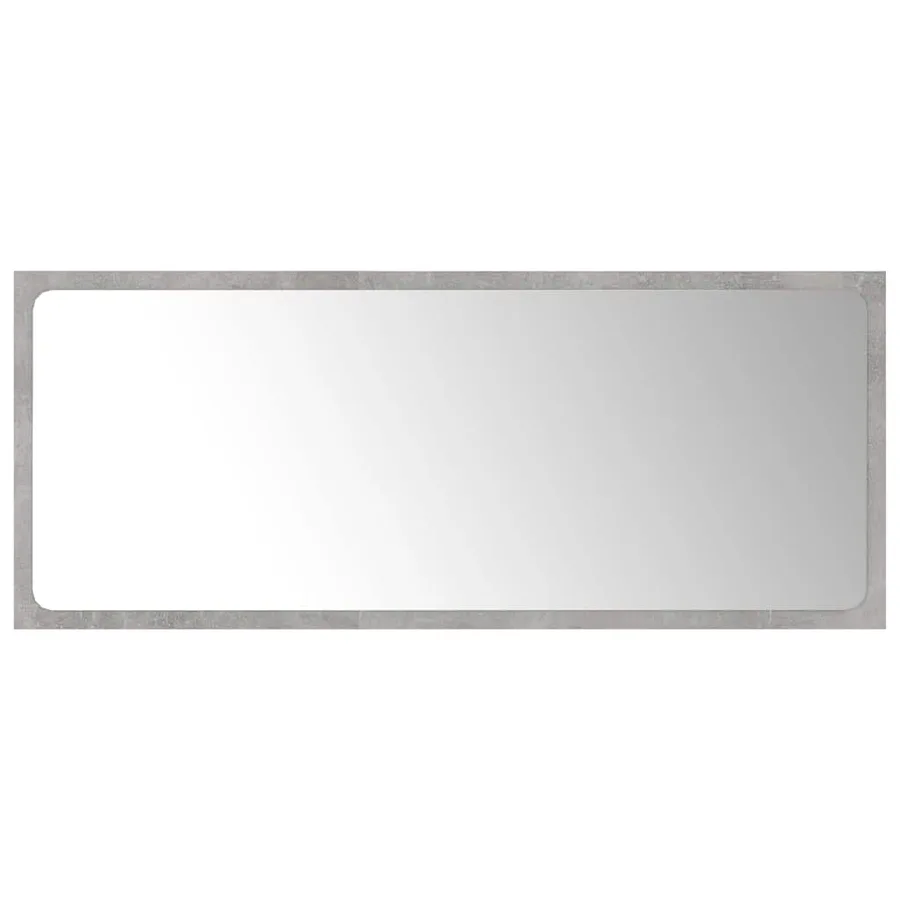 Ensemble de meubles de salle de bain 2 pcs Gris béton Aggloméré - 14