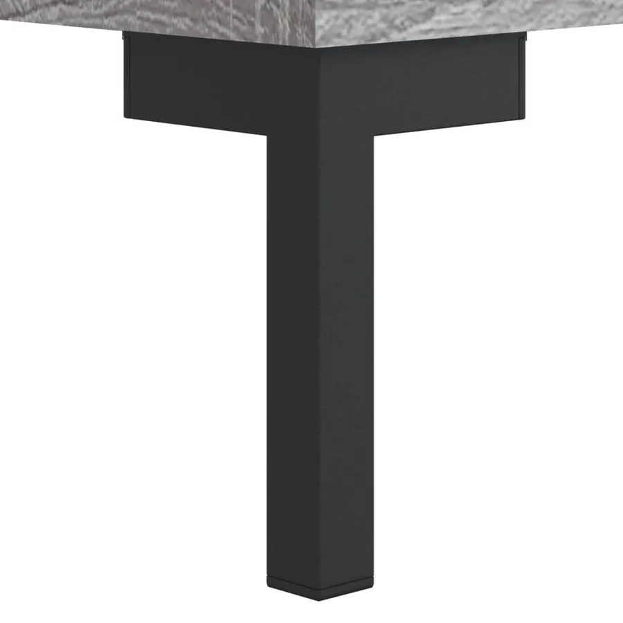 Buffet haut Sonoma gris 34,5x34x180 cm Bois d'ingénierie - 11