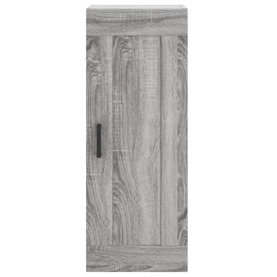 Buffet haut Sonoma gris 34,5x34x180 cm Bois d'ingénierie - 8