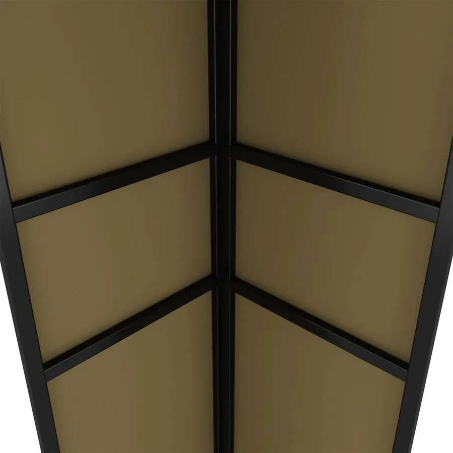 Tonnelle avec double toit 3x6 m Taupe 180 g/m² - 5