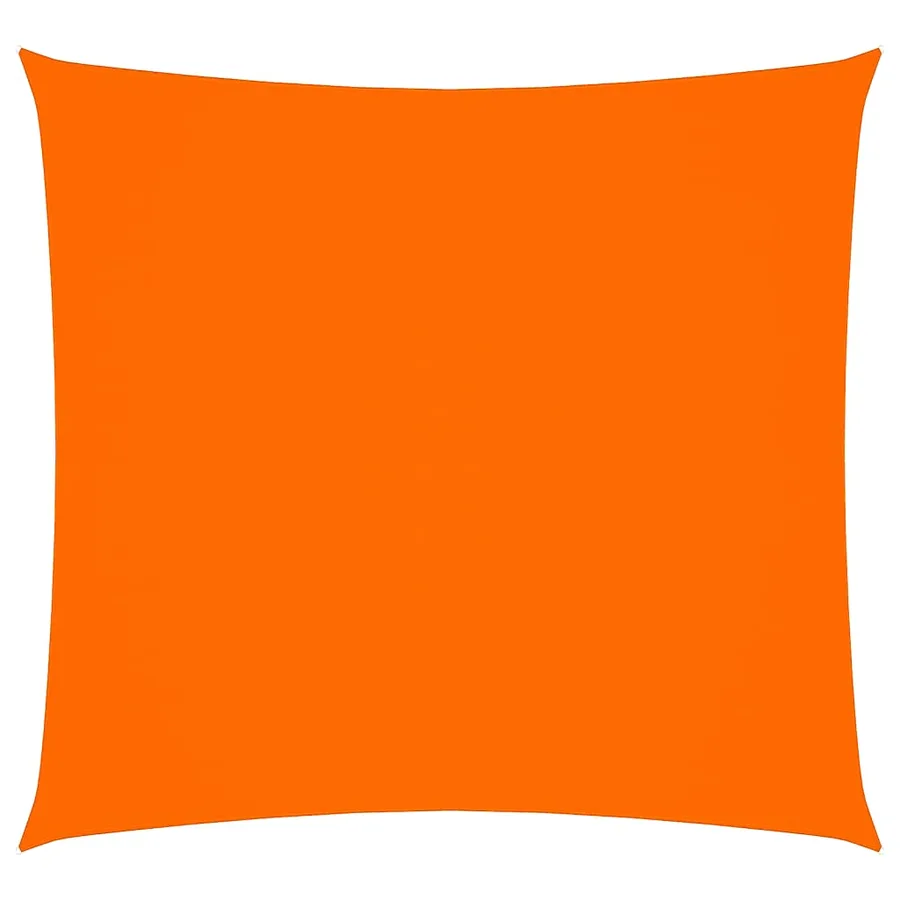 Voile de parasol tissu oxford carré 3x3 m orange - 2