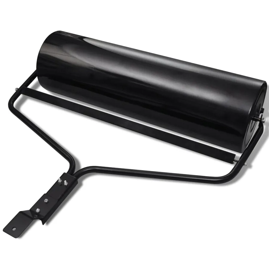 Rouleau à gazon de jardin Noir 68 L