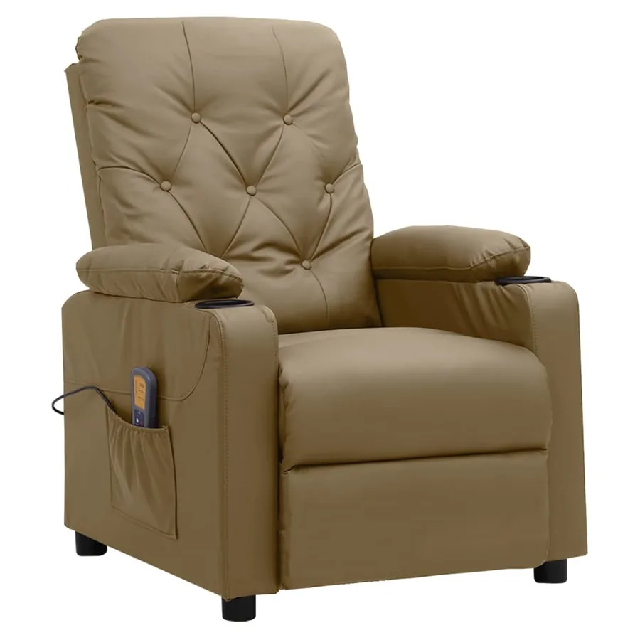 Fauteuil de massage Cappuccino Similicuir