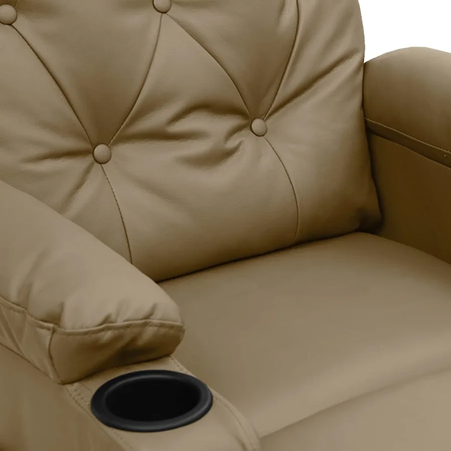 Fauteuil de massage Cappuccino Similicuir - 6