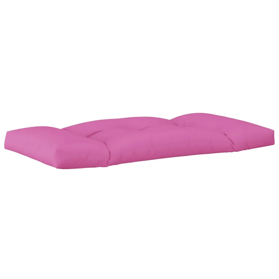 Coussins de palette lot de 3 rose tissu Oxford - 7