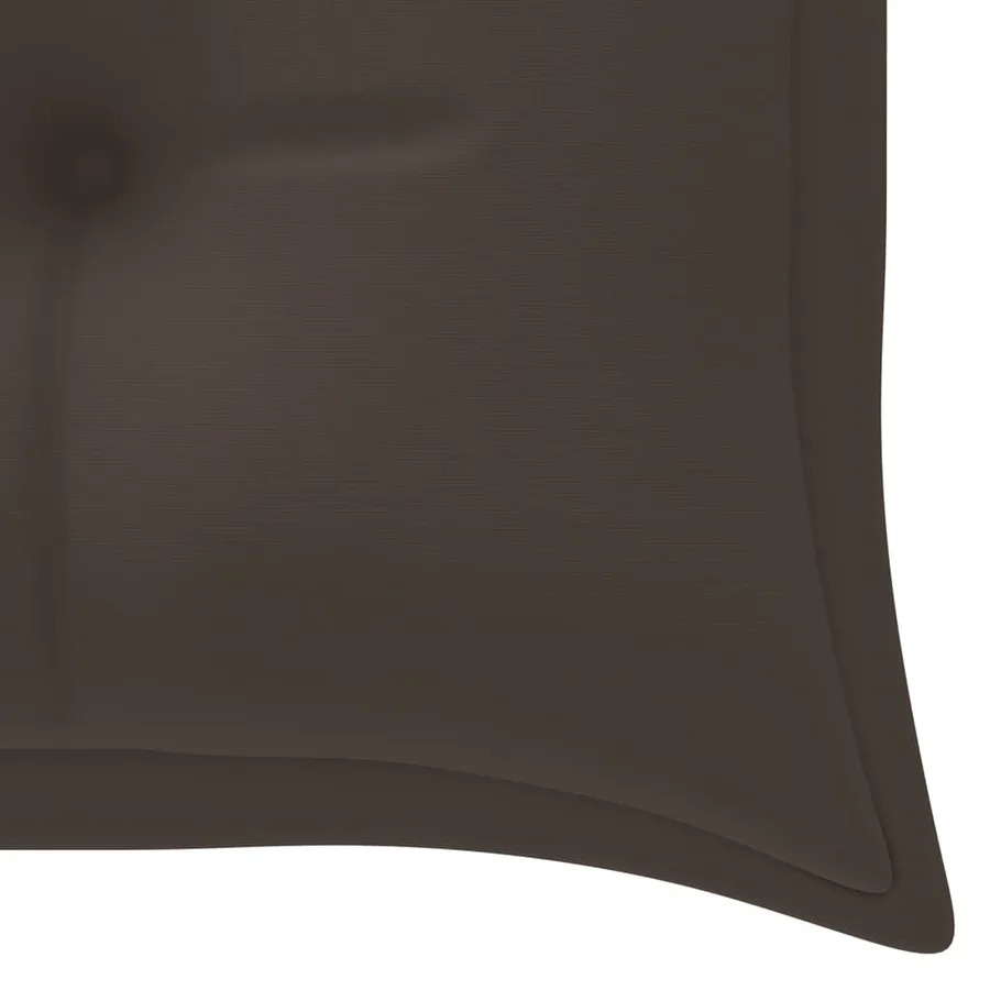 Banc de jardin 3 places avec coussin 150 cm Bois d'eucalyptus - 10