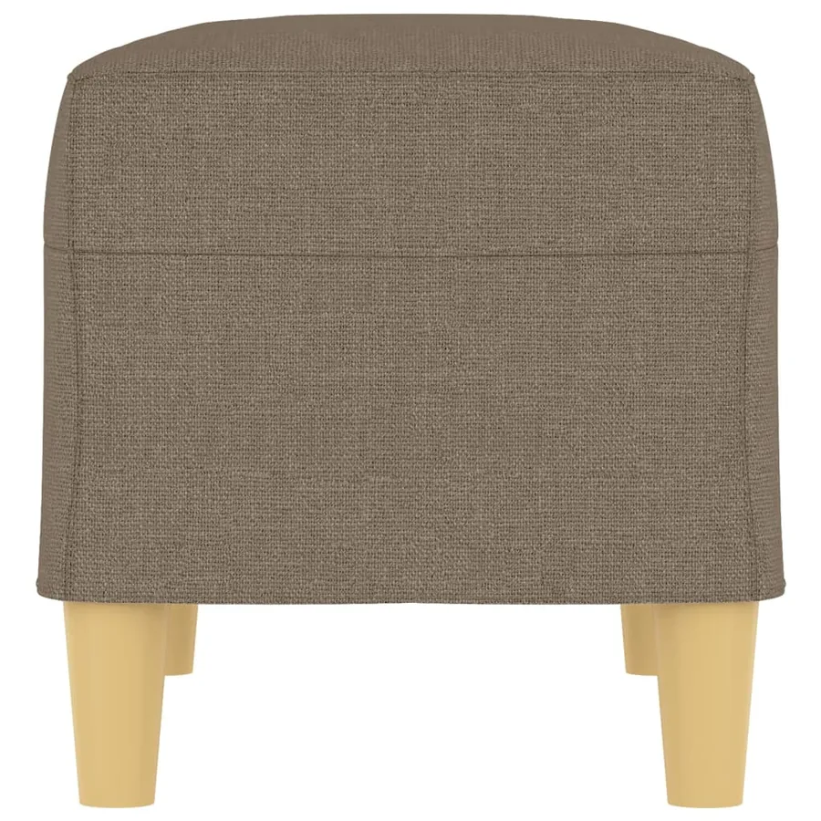 Banc Taupe 70x35x41 cm Tissu - 4