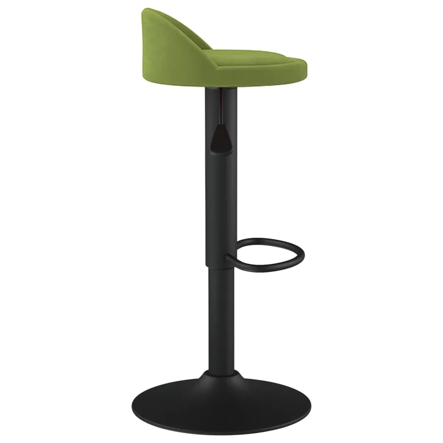 Tabouret de bar Vert clair Velours - 4