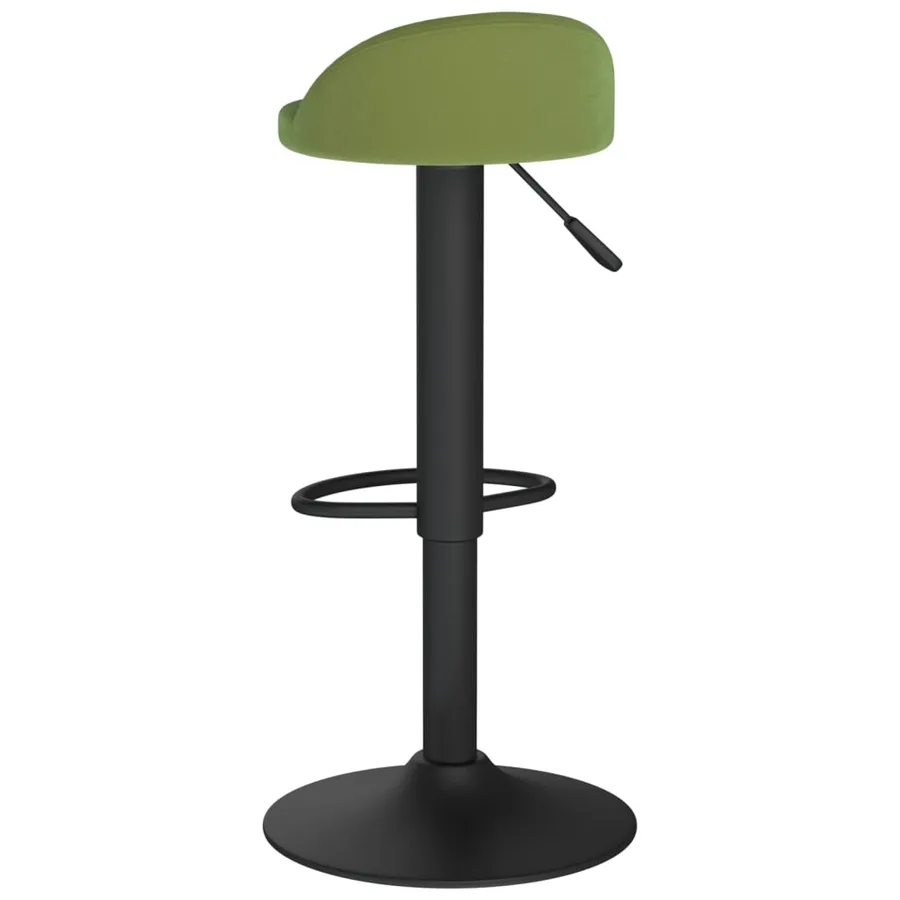 Tabouret de bar Vert clair Velours - 5