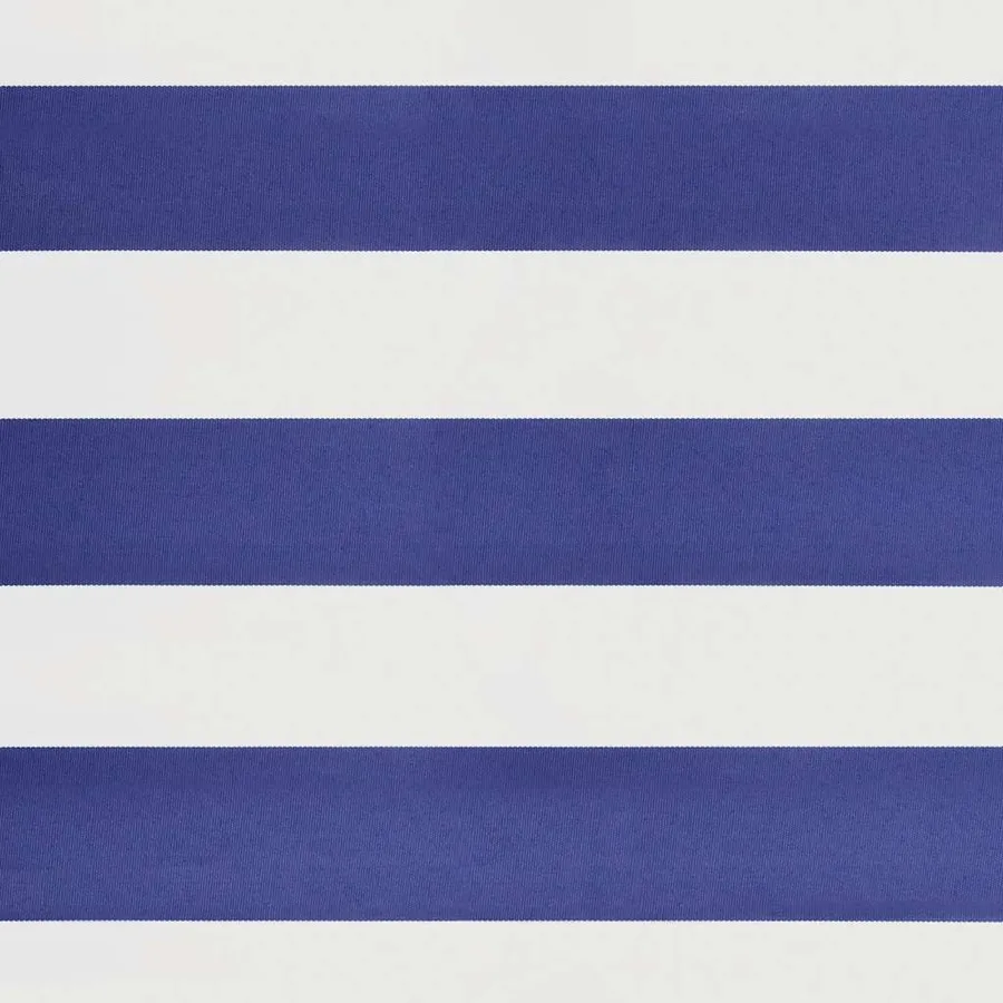 Auvent rétractable automatique bleu et blanc 3,5x2,5 m - 9