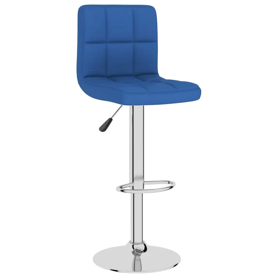 Tabouret de bar Bleu Tissu - 2