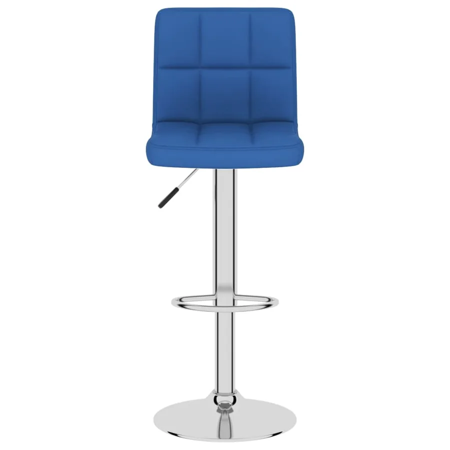 Tabouret de bar Bleu Tissu - 3
